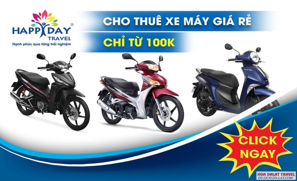 Cho thuê xe máy Happy Day Travel