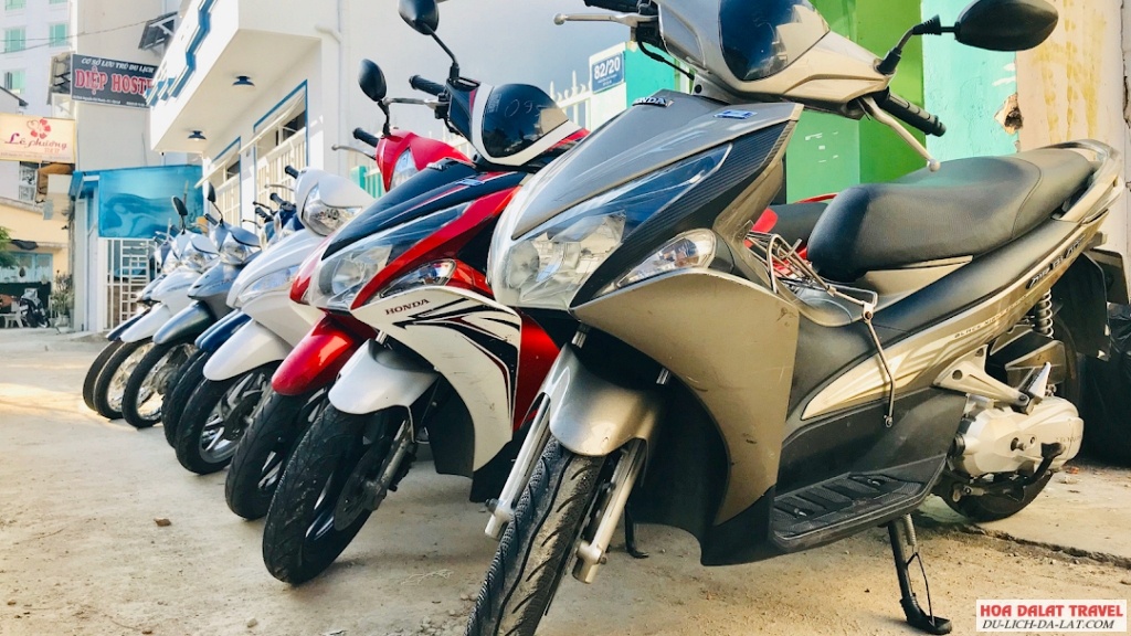 Cho thuê xe máy Moto A3 Go