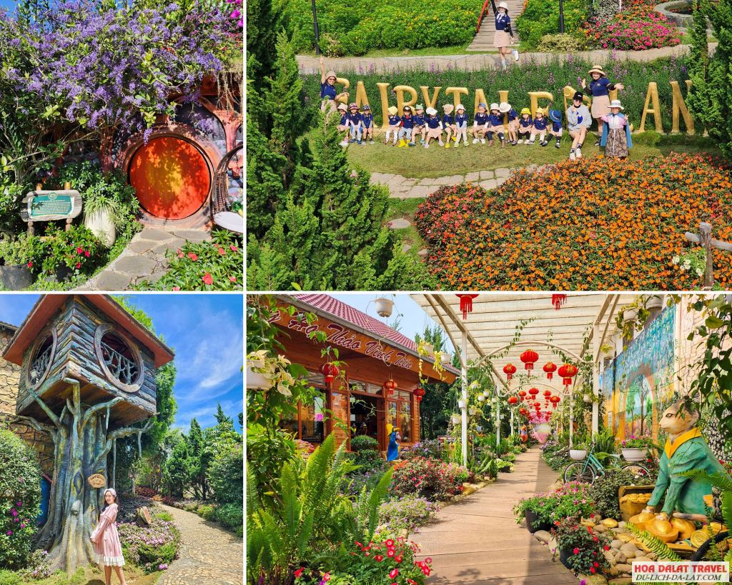 DaLat Fairytale Land – Làng Cổ tích & Hầm rượu Vang Vĩnh Tiến
