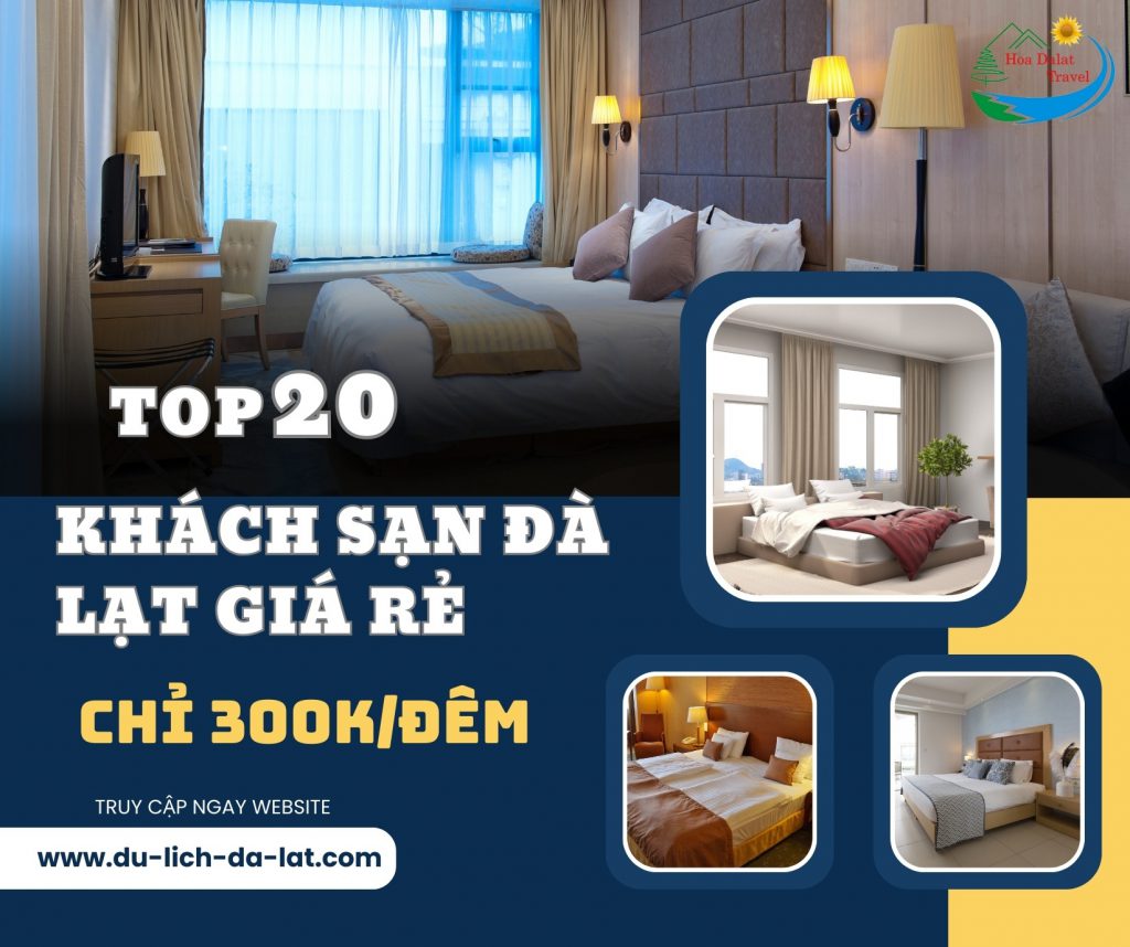 Đặt khách sạn Đà Lạt giá rẻ, uy tín