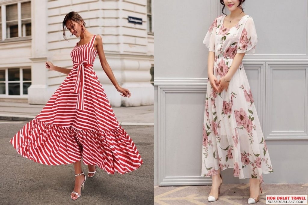Gợi cảm và thả dáng với váy maxi
