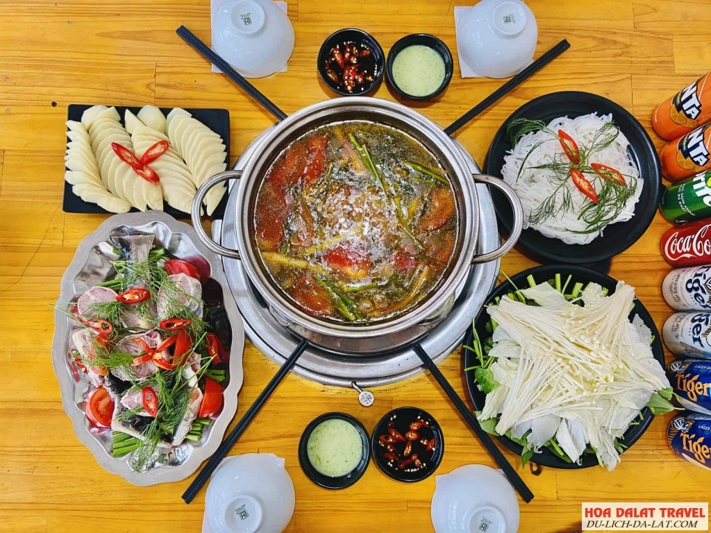 Lẩu cá tầm Chu Gia