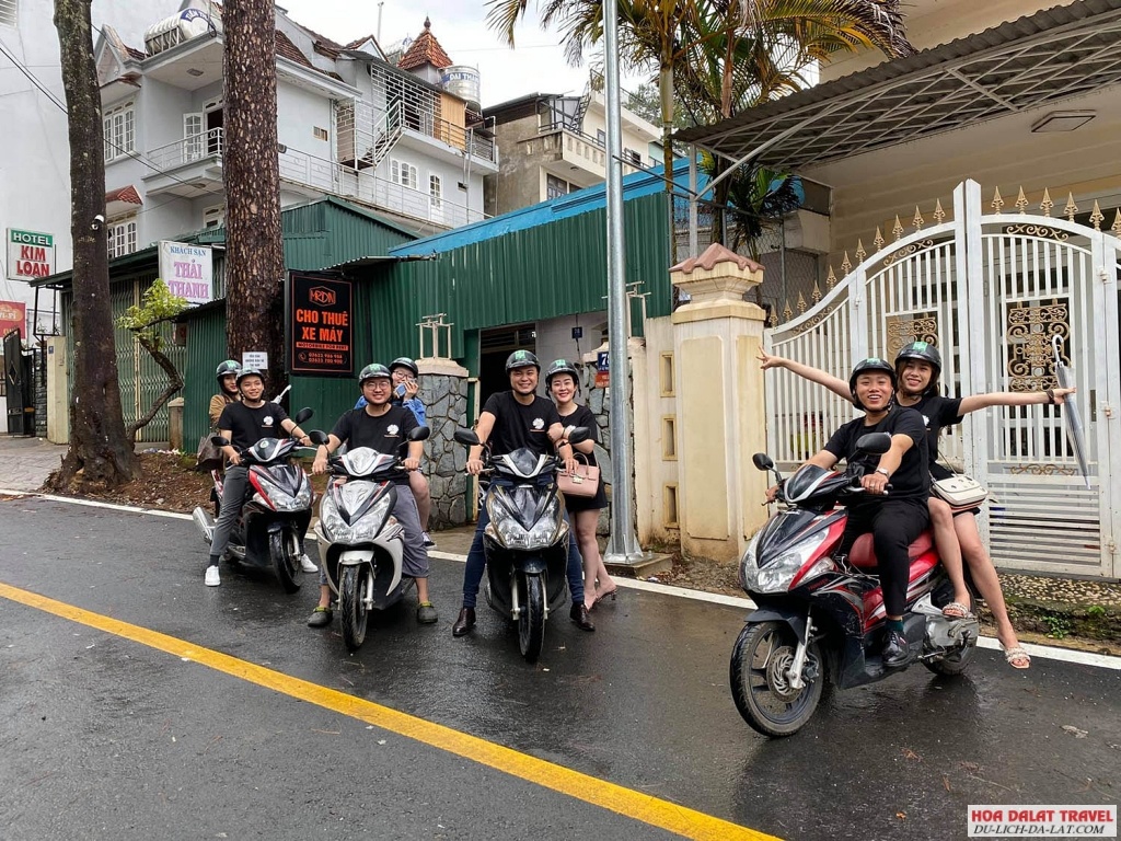 Lựa chọn đơn vị cho thuê xe máy Đà Lạt đáng tin cậy