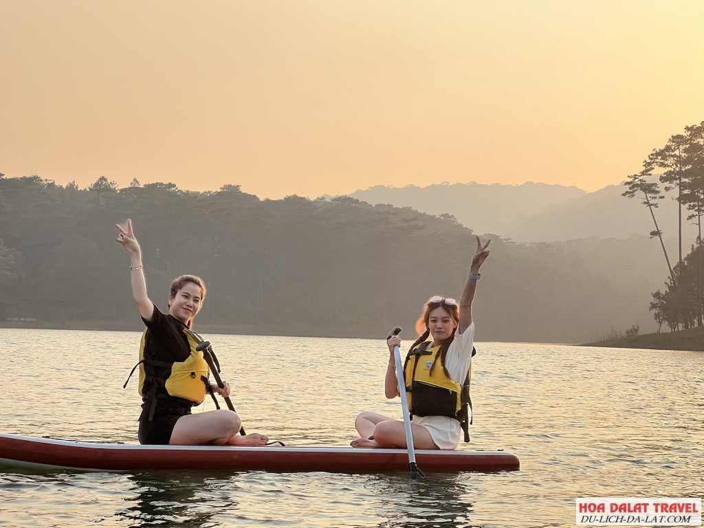 Lưu ý khi chèo thuyền kayak ở Đà Lạt