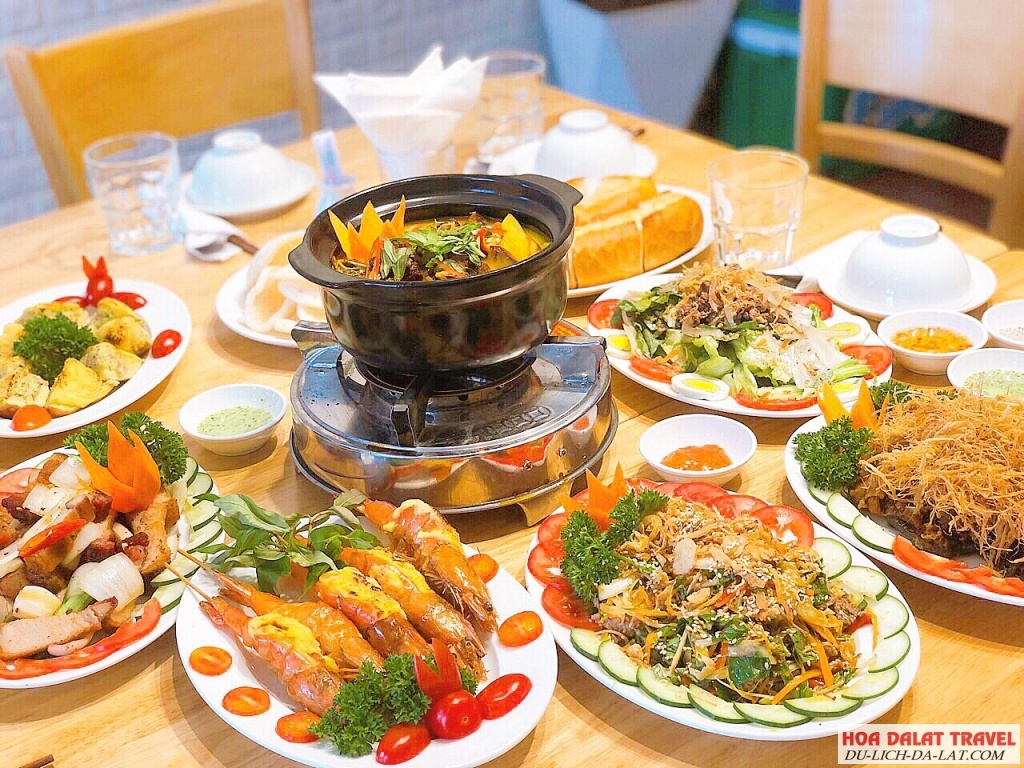 Menu Nhà hàng Memory Đà Lạt