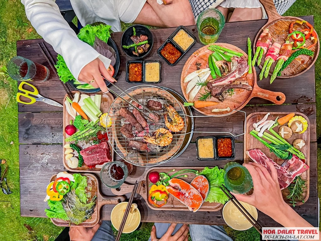 Menu Tiệm nướng Thương Thương