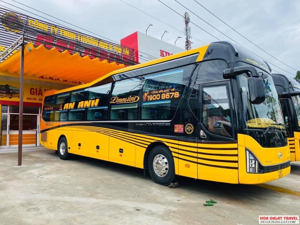 Nhà xe Limousine An Anh Phan Rang - Đà Lạt