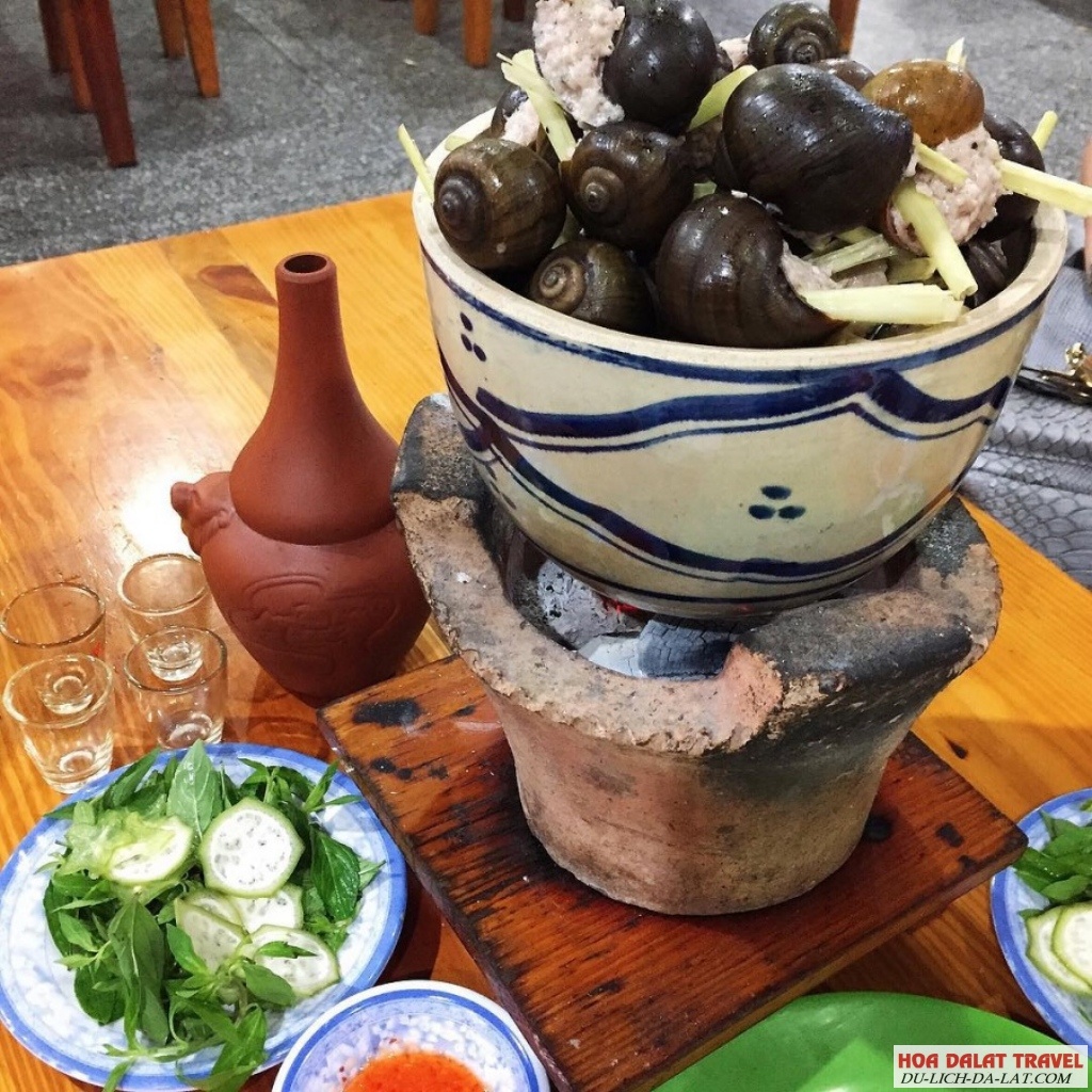 Ốc nhồi thịt Đà Lạt có gì đặc biệt