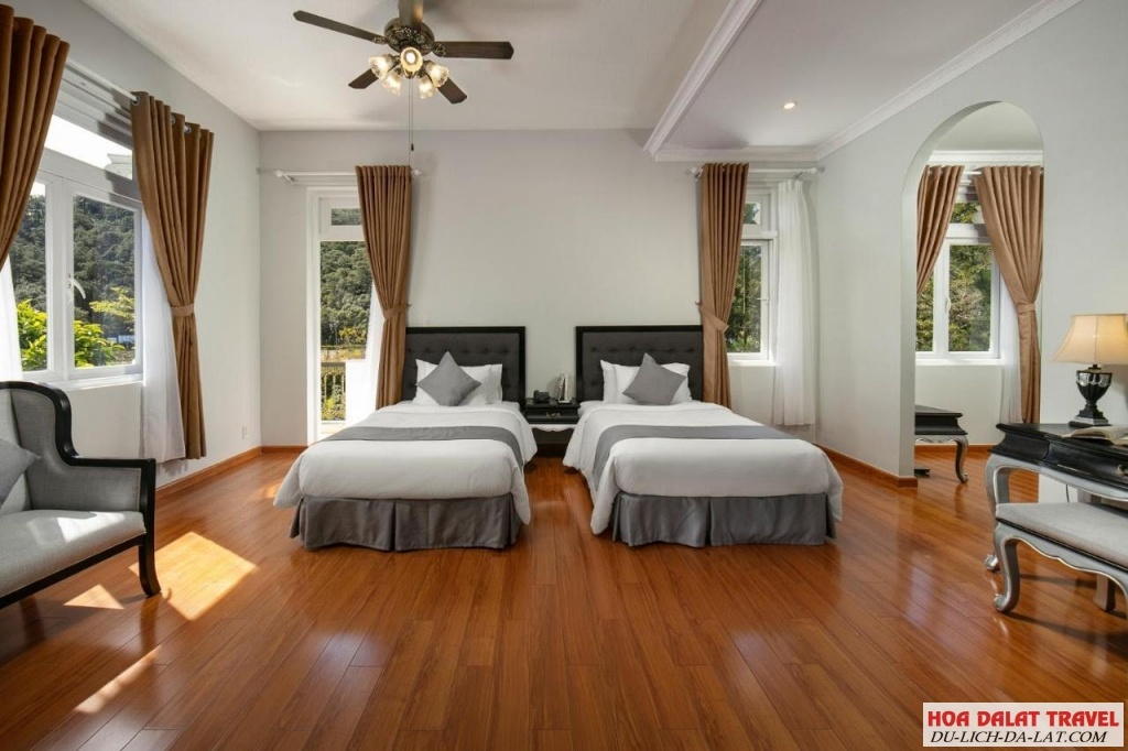 SAM Tuyền Lâm Resort - phòng nghỉ