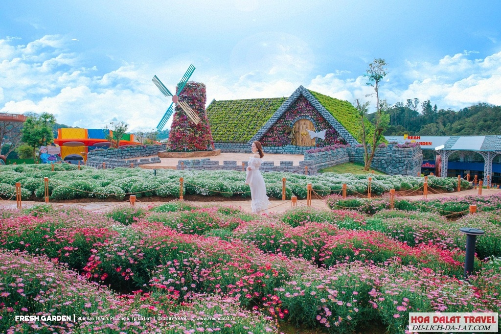 Tham Quan Fresh Garden Đà Lạt