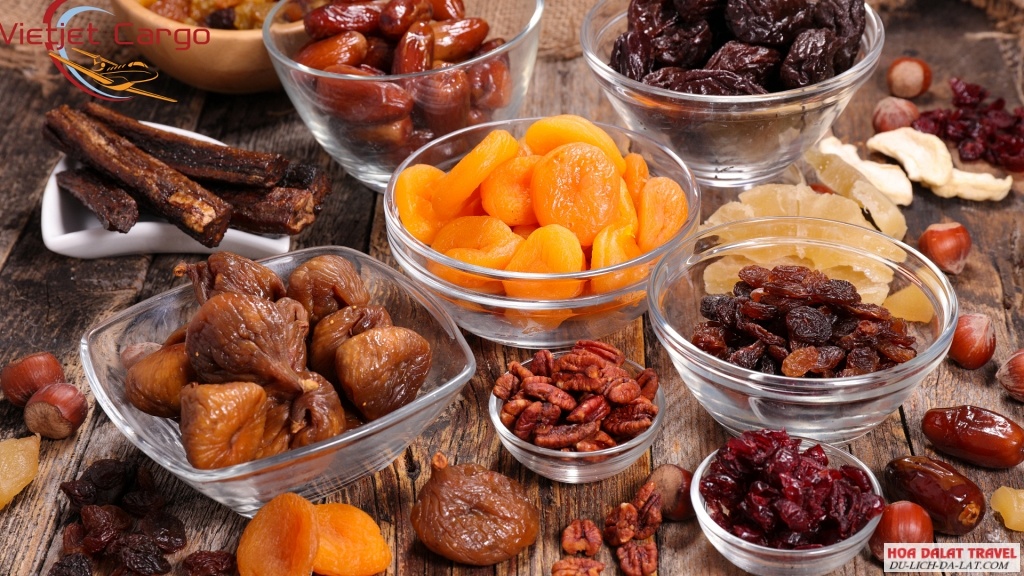 Thông tin cơ bản về hoa quả sấy Đà Lạt