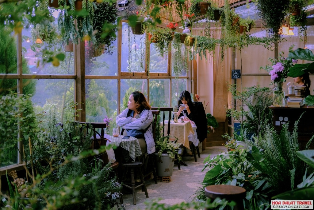 Tiệm cà phê Khu vườn mùa hè