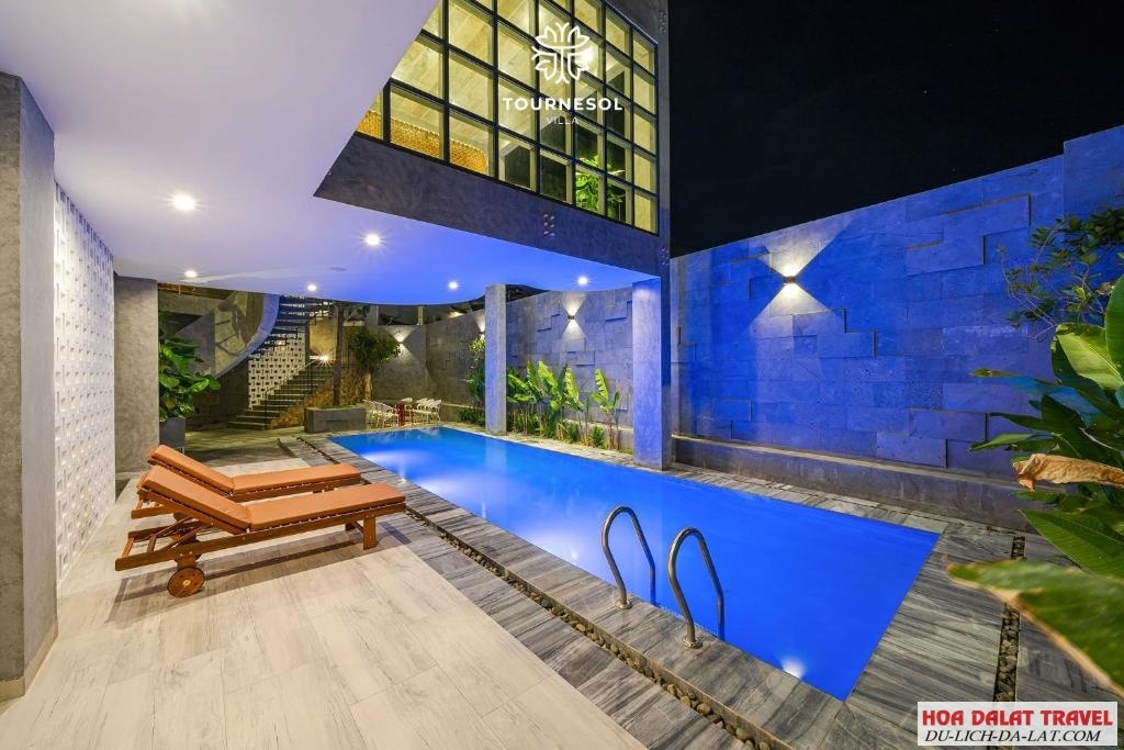 Tournesol Villa Dalat - hồ bơi