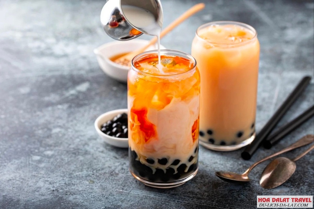 Trà sữa đa dạng và phong phú