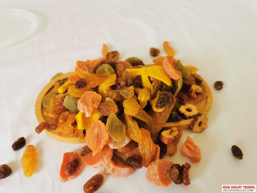 Trái cây sấy dẻo Đà Lạt