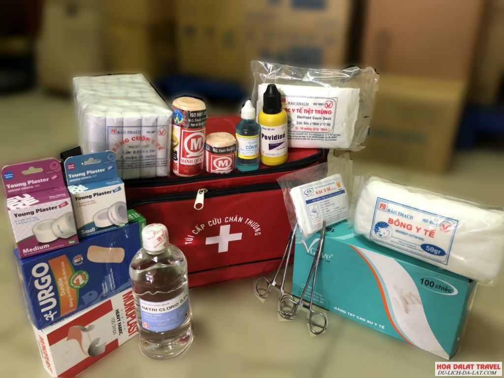 Túi dược phẩm cá nhân và các vật dụng y tế