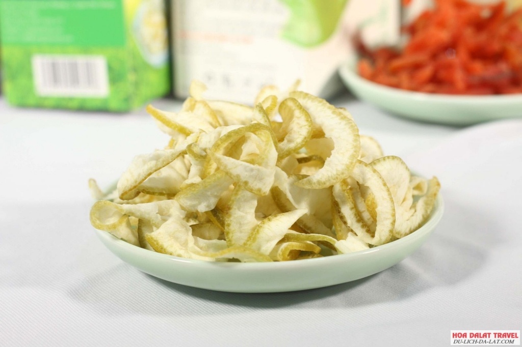 Vỏ bưởi sấy