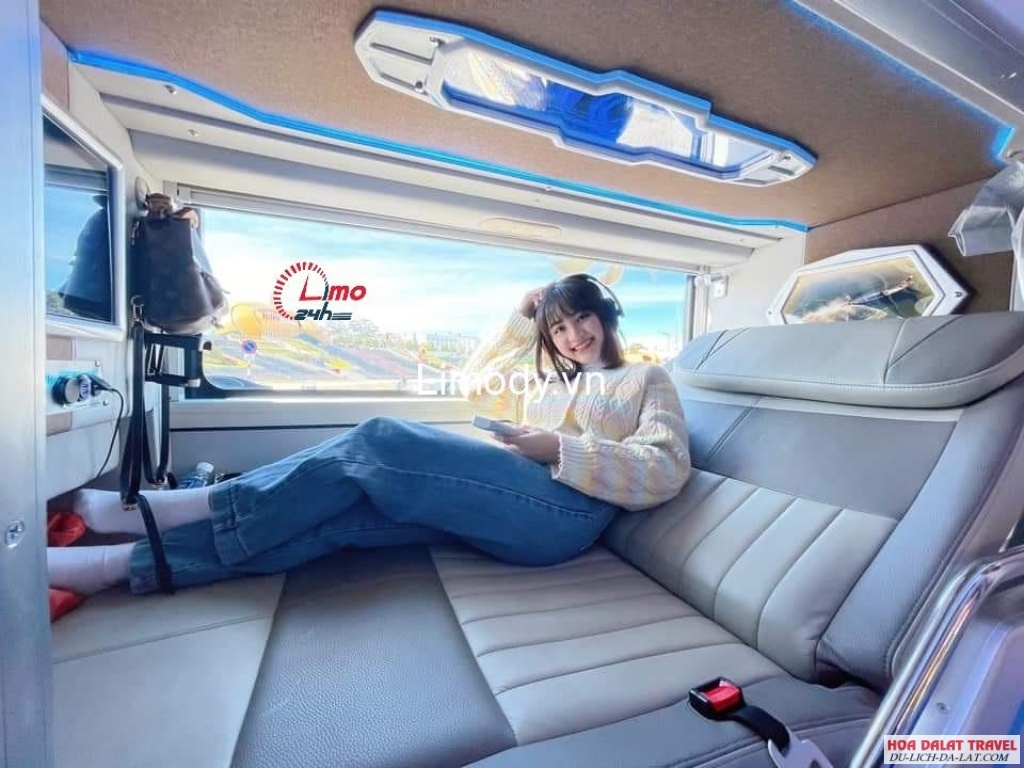 Xe giường đôi Sài Gòn đi Đà Lạt cao cấp - Limo24h