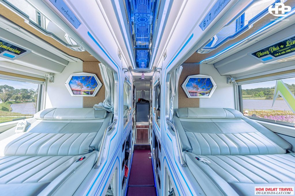 Xe khách Phong Phú Limousine đi Đà Lạt