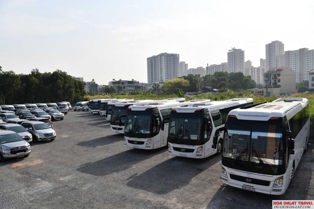 Bảng giá thuê xe 45 chỗ Đà Lạt đi trong ngày