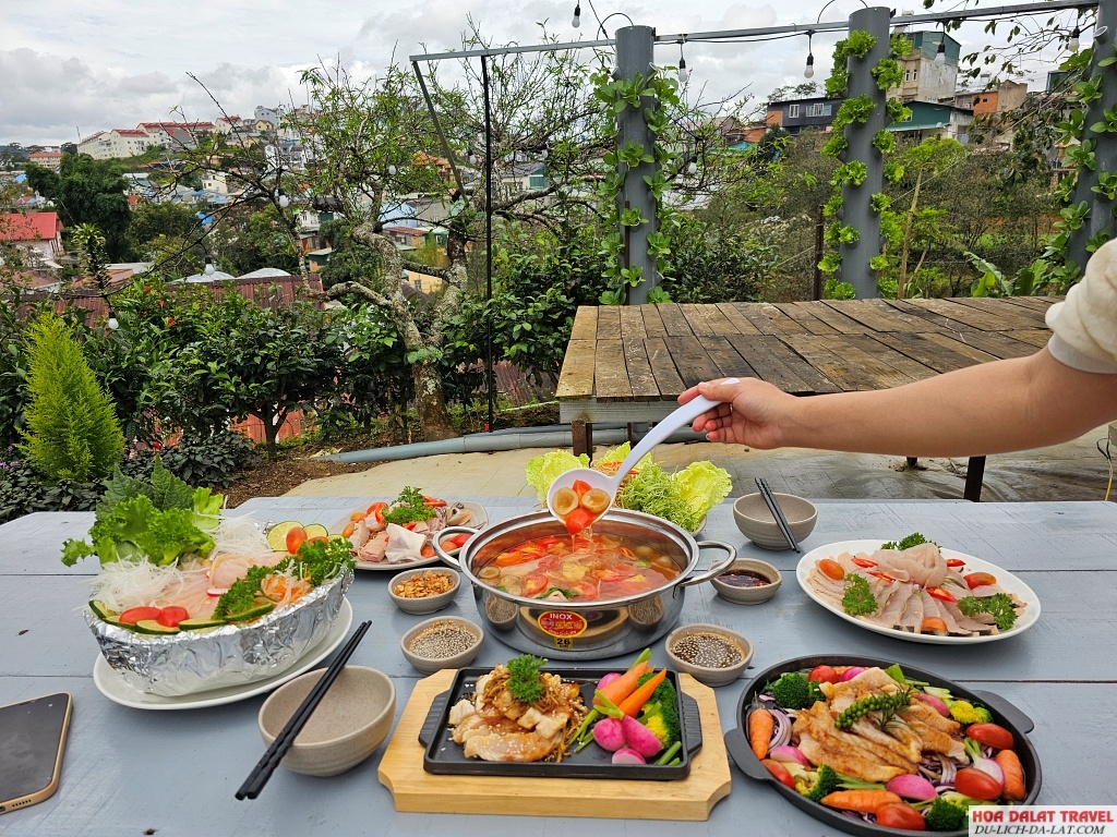 Các món lẩu Torii Farm
