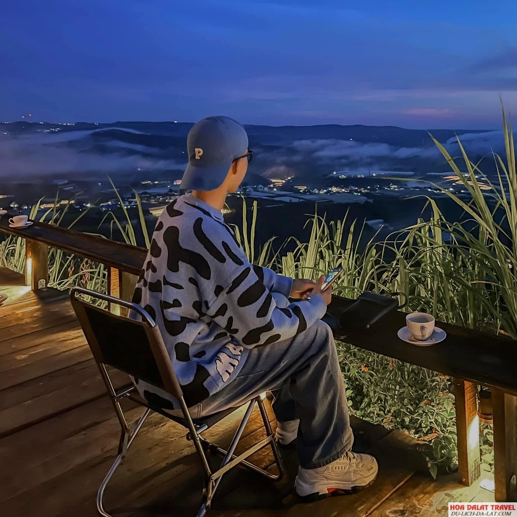 Chill cùng đêm Đà Lạt ở Tiệm Cafe Hoàng Hôn Chiều