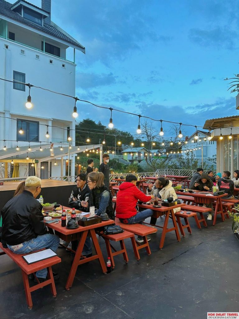 Không gian Cút Kít BBQ & Beer - Buffet Đà Lạt