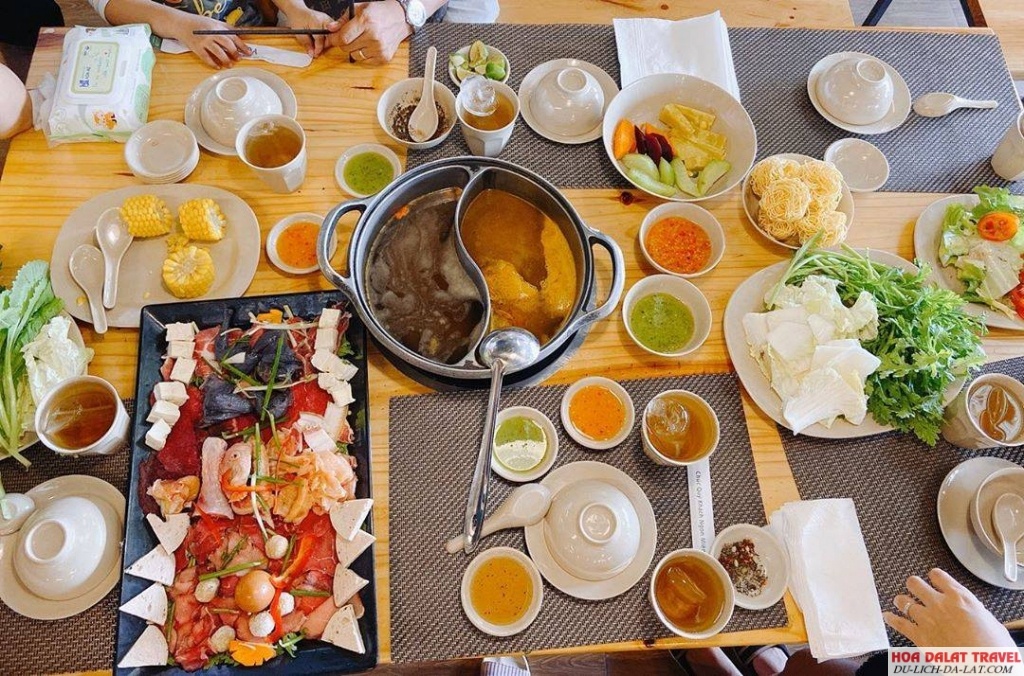 Món ăn LÉGUDA - Buffet Rau Đà Lạt