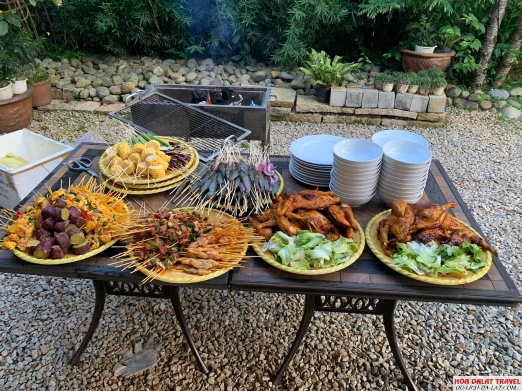 Nhà hàng Đà Lạt Xưa - món ăn