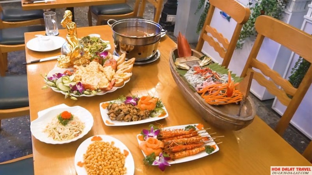 Nhà hàng Thế giới Hải Sản - món ăn