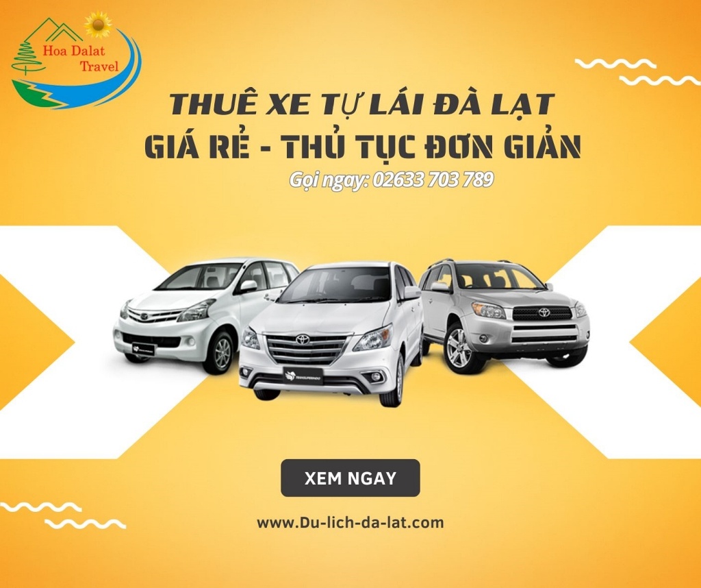 Thông tin thuê xe tự lái Hoa Dalat Travel