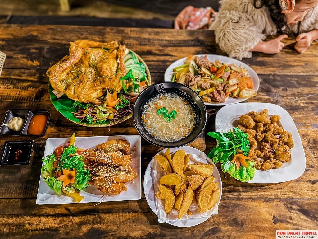 Tiệm nướng Ú Nu - món ăn