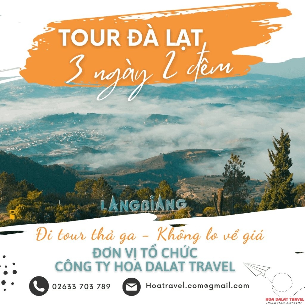 lịch trình đi Đà Lạt 3 ngày 2 đêm