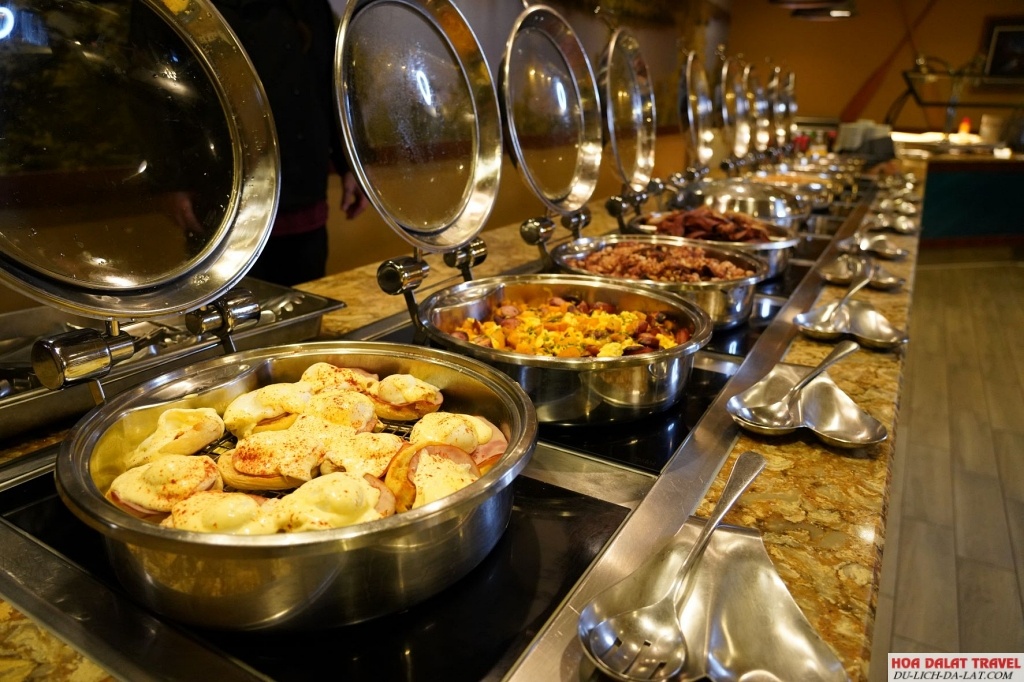 Buffet theo phương pháp chế biến thức ăn