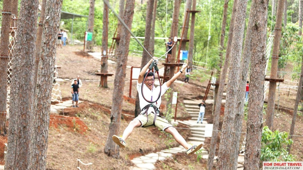 Datanla High Rope Course Đà Lạt