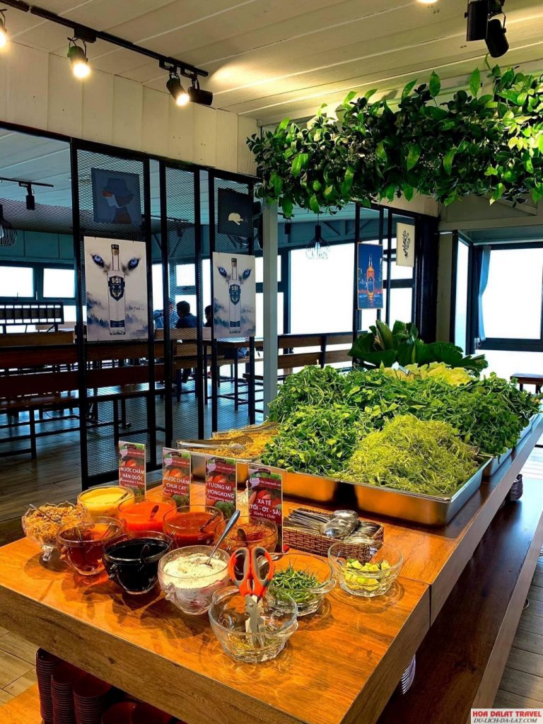 Lẩu buffet rau Đà Lạt LAGIM