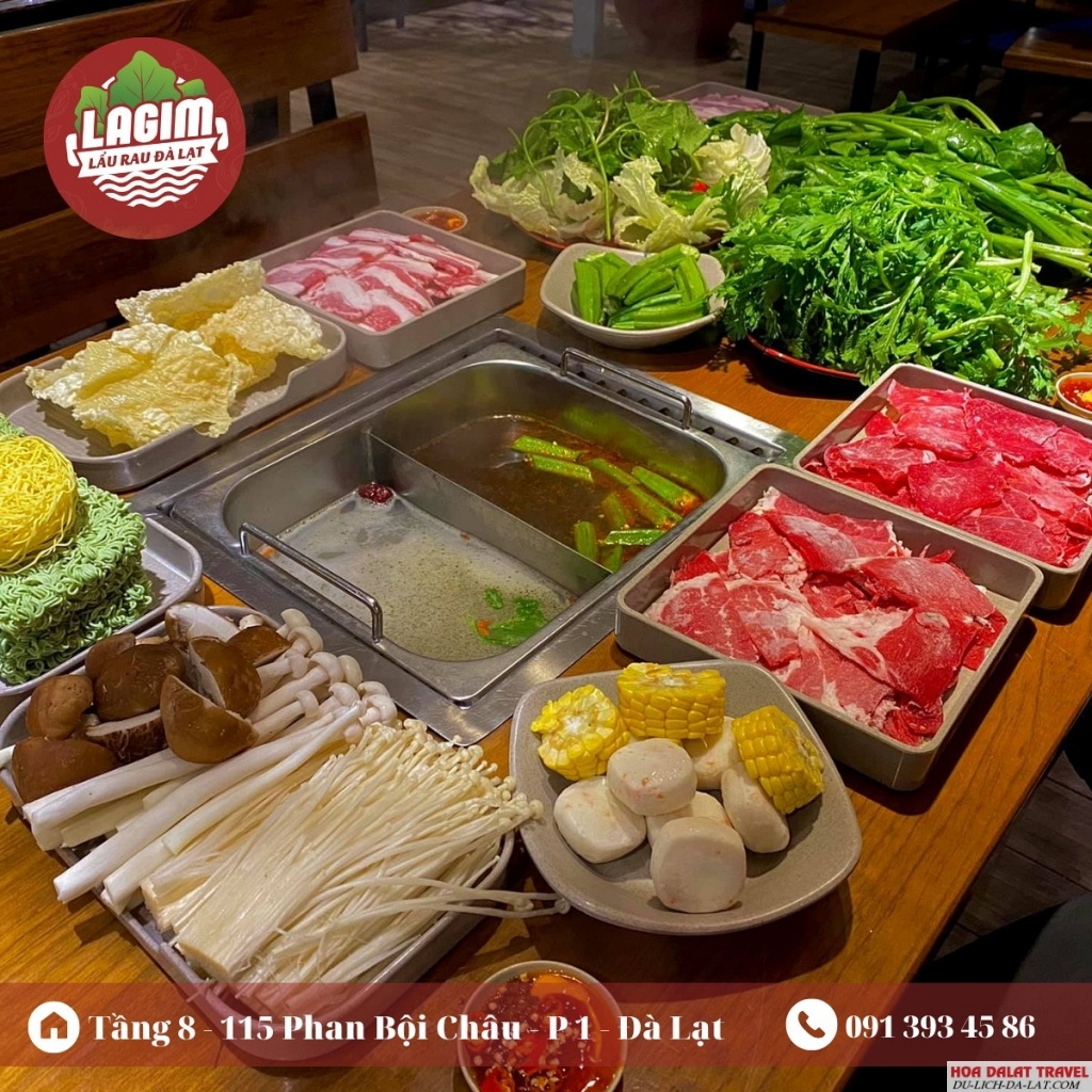 Lẩu buffet rau  LAGIM