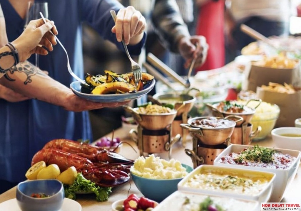 buffet tại các quốc gia