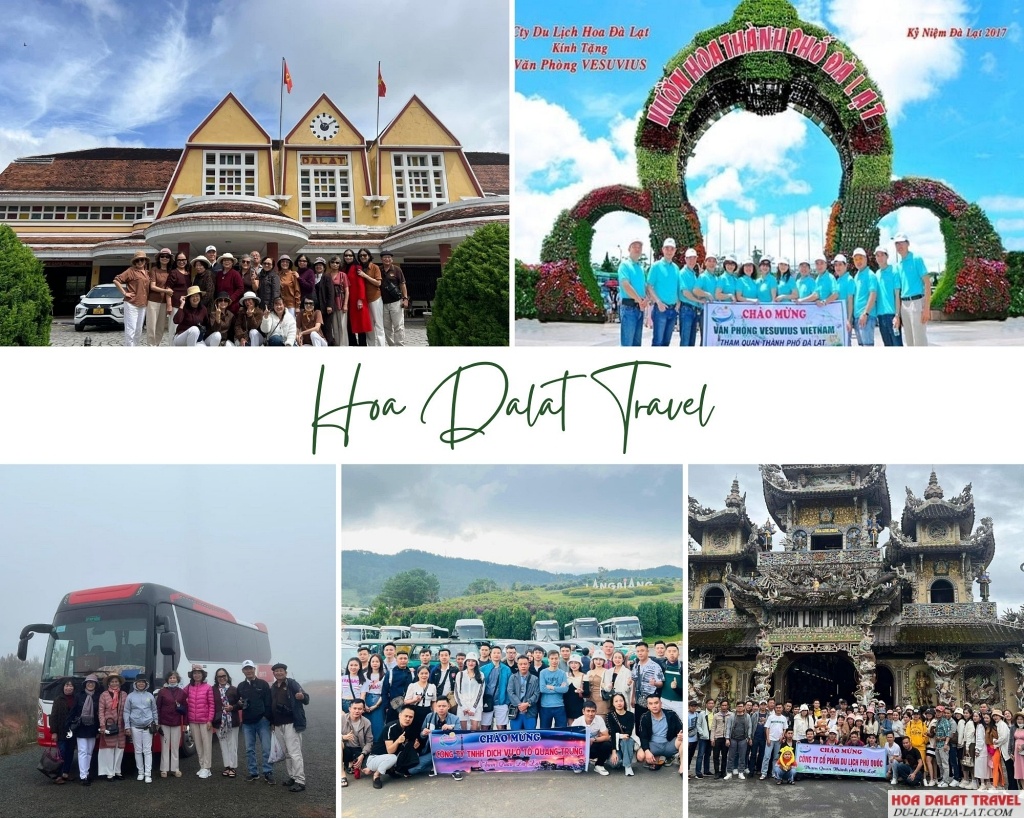 Lịch trình ngày 1 khi đi tour Đà Lạt 3 ngày 2 đêm trọn gói