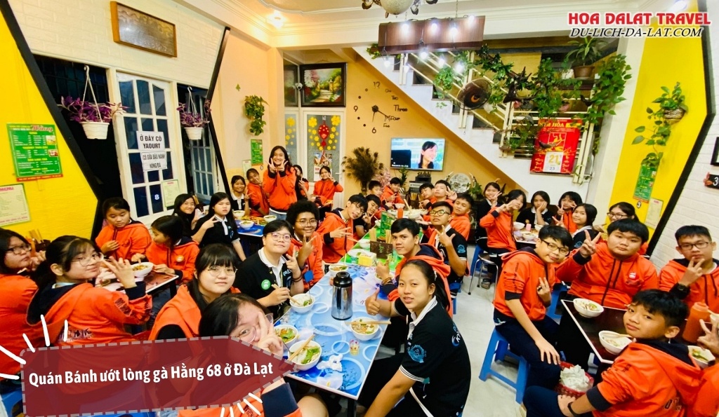 Quán Hằng với không gian sạch sẽ, thoải mái chứa được nhiều thực khách