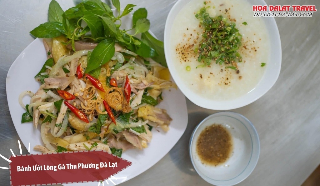 Bánh Ướt Lòng Gà Thu Phương Đà Lạt