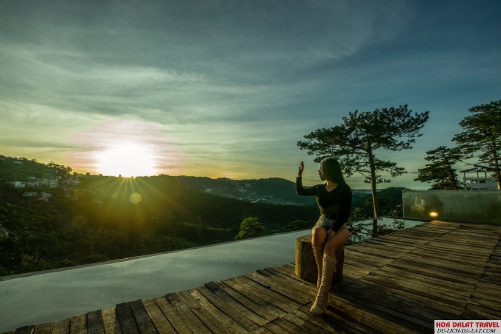 cà phê săn mây Đà Lạt Mountain View