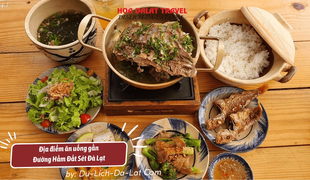 Các địa điểm ăn uống gần đường hầm điêu khắc Đà Lạt