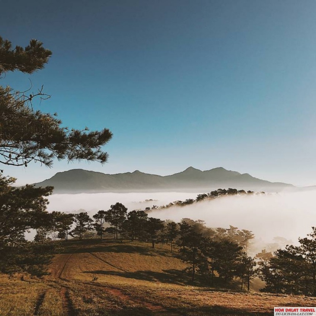 điểm săn mây đồi Đa Phú