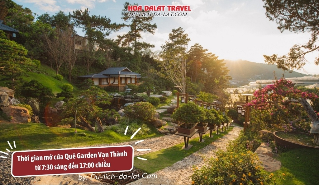 Thời gian mở cửa QUÊ Garden Vạn Thành