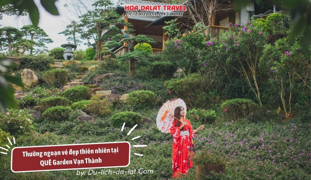 Thưởng ngoạn vẻ đẹp thiên nhiên xanh tại QUÊ Garden Vạn Thành