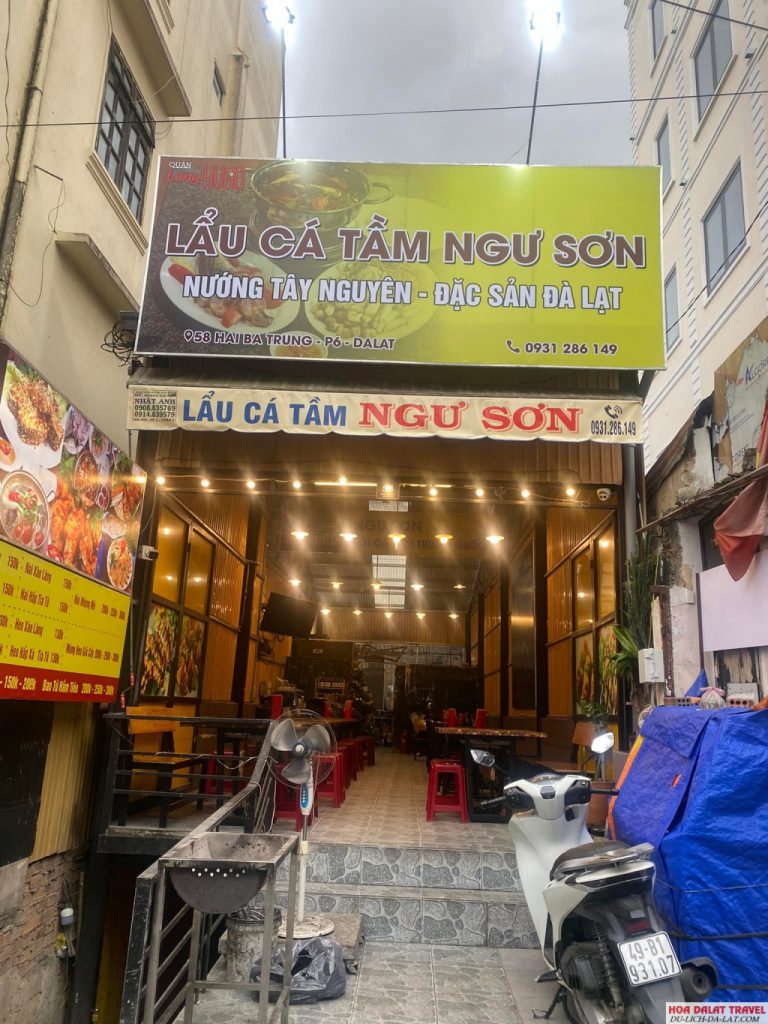 Quán Lẩu cá tầm Ngư Sơn