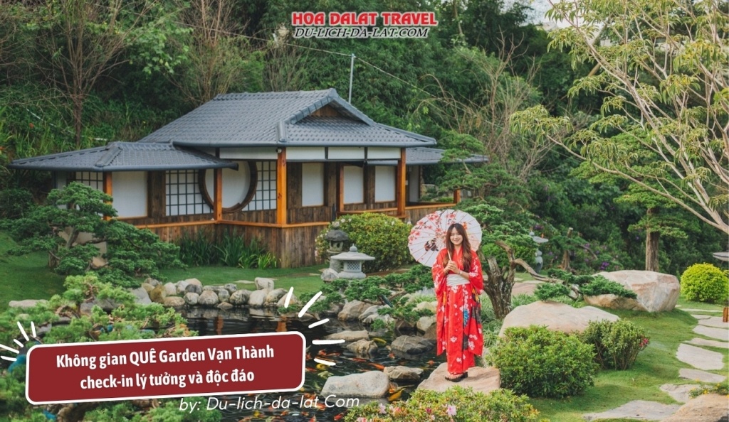 QUÊ Garden với không gian check-in lý tưởng và độc đáo