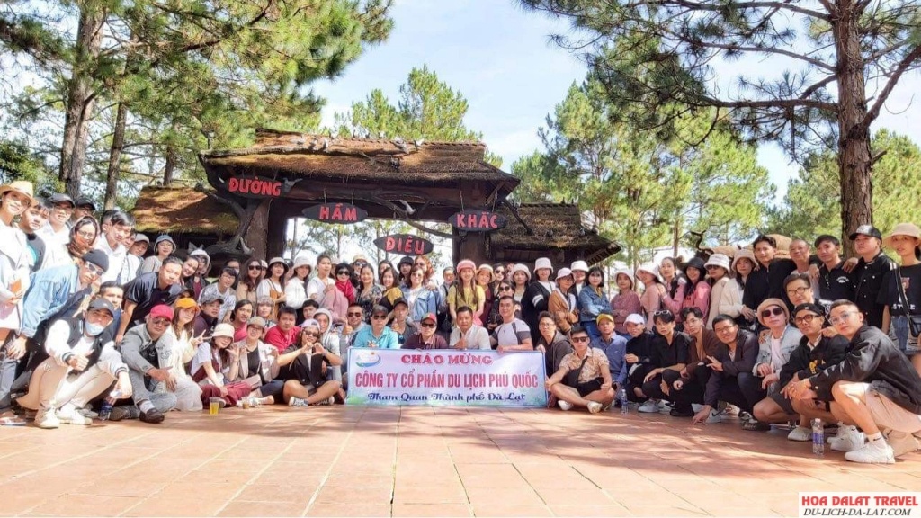 Hoa Dalat Travel tổ chức tour cho các công ty, khách đoàn