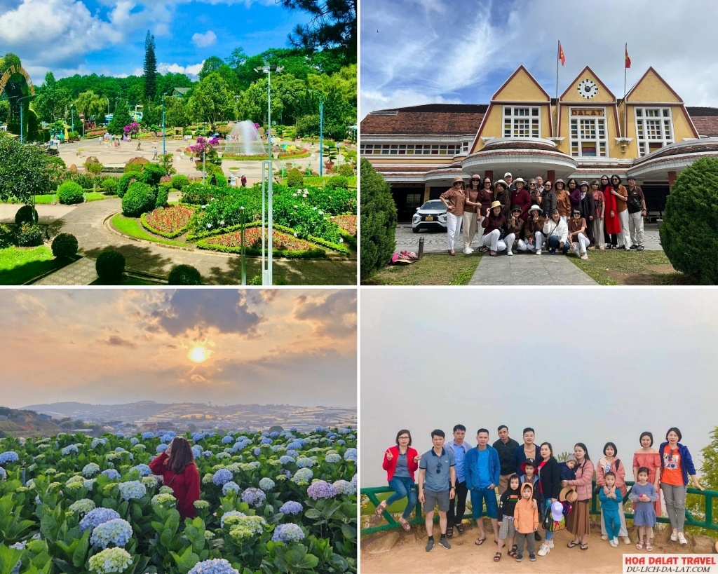 Tour Đà Lạt 3 ngày 2 đêm bao trọn gói, tham quan các địa điểm nổi tiếng